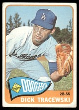 1965 Topps Dick Tracewski #279 Los Angeles Dodgers