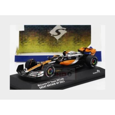 1:43 SOLIDO Mclaren F1 Mcl60 #4 2Nd British Gp 2023 Lando