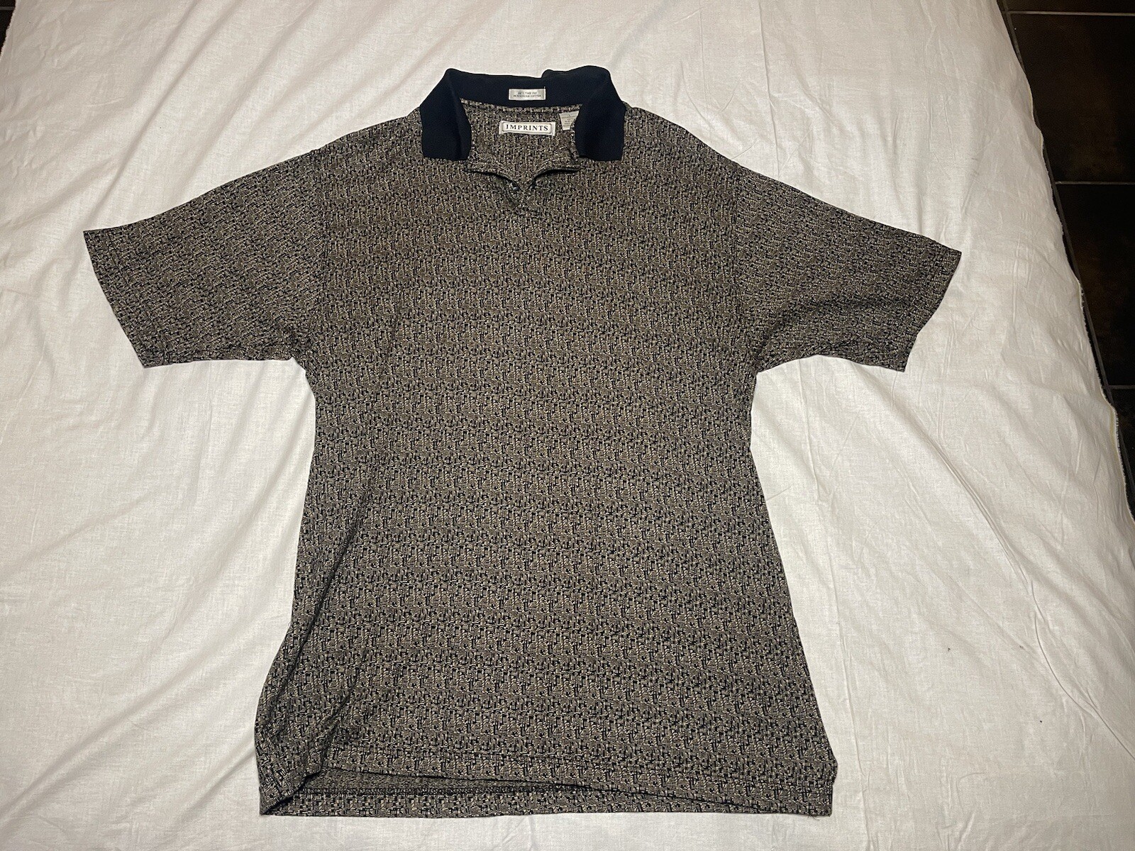 Imprints Patterned Collared Shirt - image 1