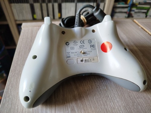 Microsoft Xbox 360 Manette Filaire Blanche Semi HS Ne Fonctionne Pas - Photo 8/11