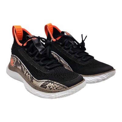Under Armour Curry Flow 8 GS Basketball Shoe 'Strike & Flow' Black