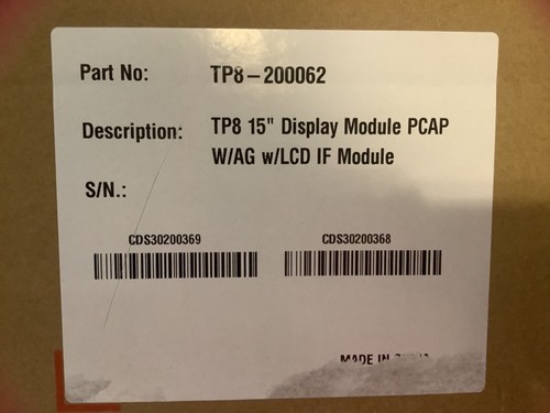 Fujitsu TP8 15" LCD Display Monitor POS Screen Pcap W/AG WLCD IF Module - Picture 9 of 20