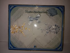 vtg. ladies handkerchiefs 9pc 
