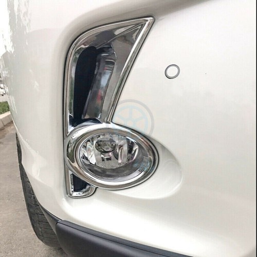 Chrome Plate Cover Trim - Front Fog Light k For Toyota Highlander 2017 2018 2019 - Picture 6 of 9