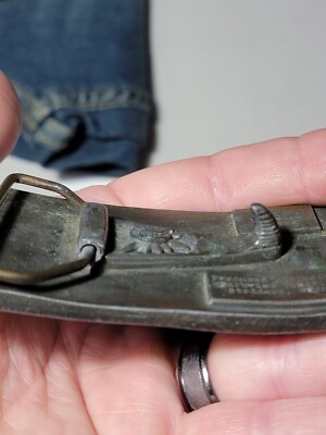 C Vintage BELT BUCKLE I display picture 3