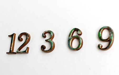 Números de reloj romanos o árabes 25 mm/1 pulgada (aprox.), Kit de fabricación de relojes hágalo usted mismo - Imagen 11 de 20