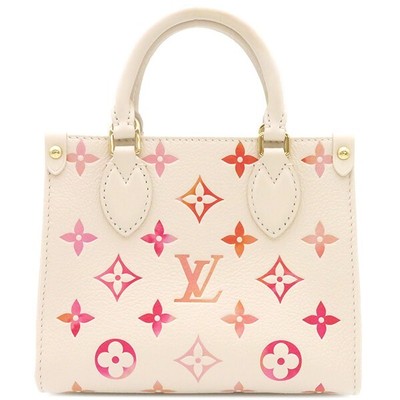 Louis Vuitton On the Go BB Monogram Shoulder Bag Sunrise Aquarelle 