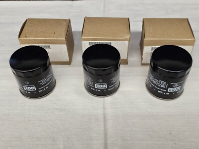 3 Mann Micro Top Oil Fluid Filter Element ROSCA M20X1.5 W712-8