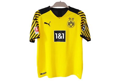Borussia Dortmund #18 Moukoko 2021/22 Puma Jersey T-Shirt Size S