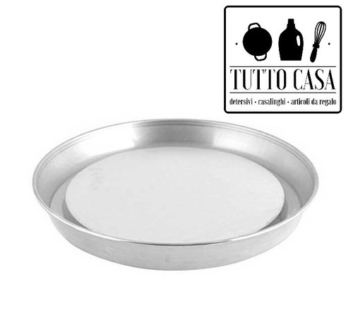 Ruoto Furbo In Alluminio Per Torte - Diametro 20 Cm, Altezza 4 Cm - 3