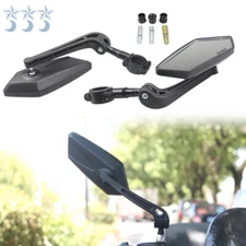 2Pcs Cycling MTB Bike Mirrors 22-25mm For Mountain Road Bike E-Bike Scooter