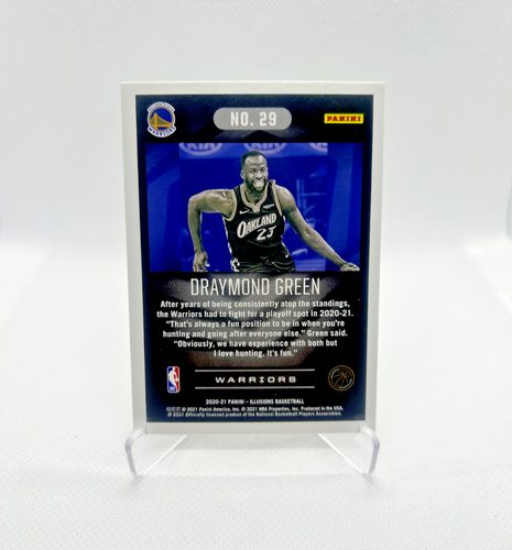 Draymond Green - 2020-21 Panini Illusions Orange Parallel #29 - Warriors - Picture 2 of 2