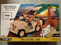 Cobi 2298 - Historical Collection - Wwii MilitäRjeep Willys Mb - Sas