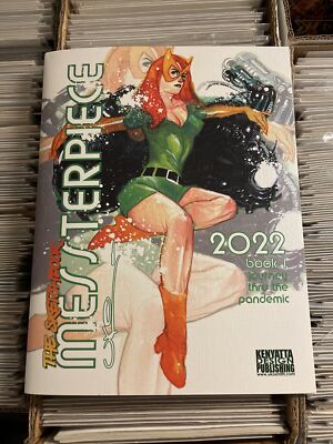 UKO SMITH MESSTERPIECE SIGNED PANDEMICS SKETCHBOOK 2022 BOOK 1 marvel girl