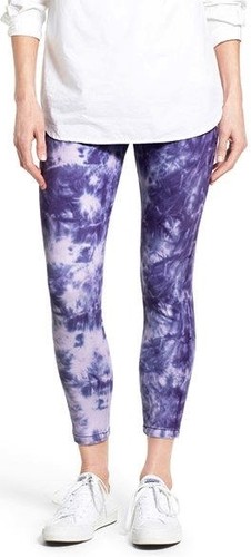 HUE Damen Leggings Krawatte-Färbung Denim Skimmer Leggings XS, S, M, L, XL - Bild 5 von 9