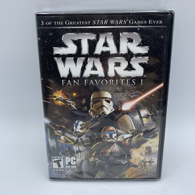 Star Wars Fan Favorites 1 (PC CD-Rom, 2010) BRAND NEW FACTORY SEALED