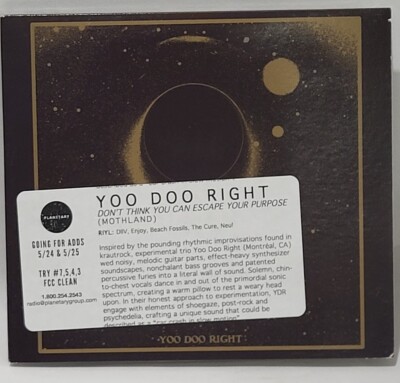 Yoo Doo Right, Don't Think You Can Escape Your Purpose (Mothland) Promo