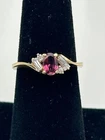 2.00 Ct Oval Cut Simulated Red Ruby Women's Halo Ring 14K Yellow Gold Plated