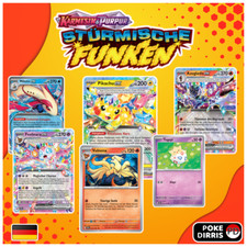 POKEMON KARTEN STÜRMISCHE FUNKEN AUSWAHL | ALLE KARTEN | DEUTSCH GÜNSTIG KAUFEN