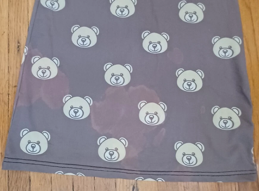 MOSCHINO COUTURE Jeremy Scott Pronto all'uso a maglia senza maniche piccolo nero USA