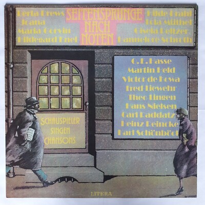 Schallplatte LP Vinyl 12'' Seitensprünge Nach Noten - Schauspieler Singen Chanson