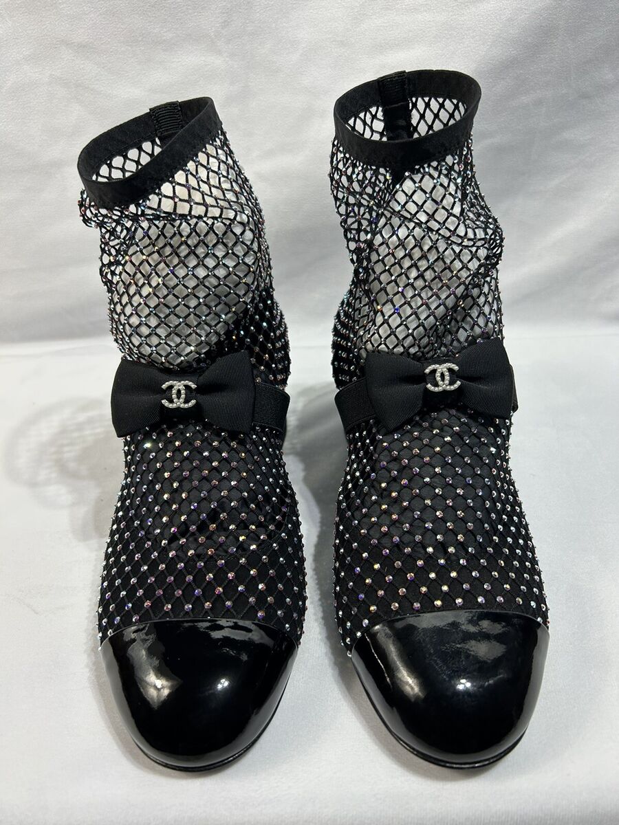 CHANEL Mary Janes Crystals Size 37.5 / US 7.5 | eBay CHANEL Mary Janes Crystals Size 37.5 / US 7.5 | eBay