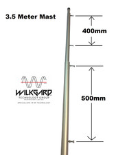 Telescopic Antenna Masting-2.5M-3.5M for Homes, Weather Stations