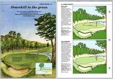Downhill To The Green - Strategy - Improve Your Golf 1989-92 Eaglemoss Page
