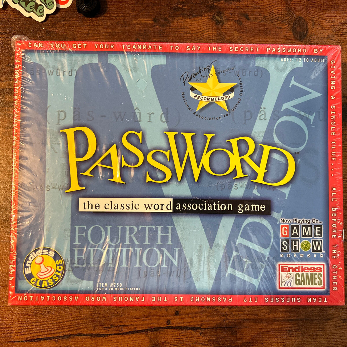 Endless Games Password 