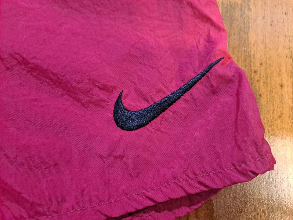 Traje de baño vintage Nike bañador corto pantalones cortos para hombre grandes 4" ins Big Swoosh  Foto 3 de 4