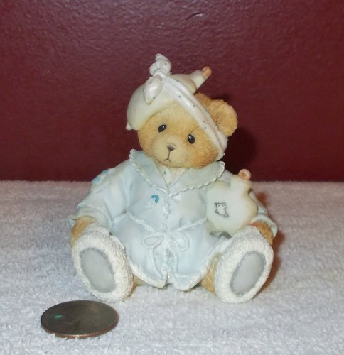 1994 Cherished Teddies Kiss The Hurt And Make It Well FIGURINE Hillman 127965 - Picture 2 of 5