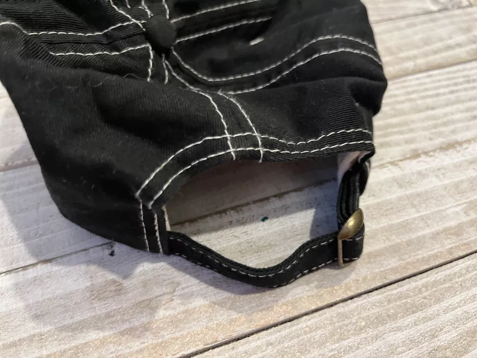 Gorra de béisbol ajustable Bass Pro Shops Las Vegas negra bordada Foto 4 de 4