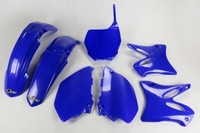 Kunststoff Verkleidung Kit Yamaha Yz 125 - 250 2006 - 2014 Blau Ufo Plast Kei...