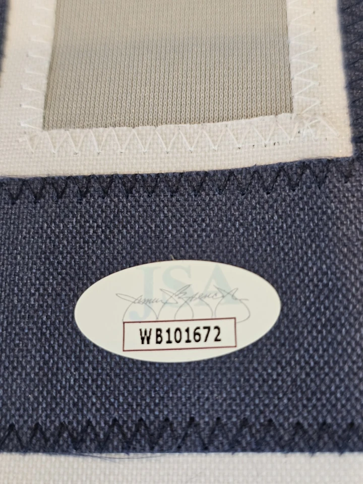 Camiseta deportiva Mariano Duncan autografiada/firmada certificado de autenticidad JSA gris personalizada Foto 3 de 4