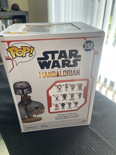 Funko Pop! Deluxe: Star Wars - The Mandalorian en Blurrg #358 - Imagen 3 de 6
