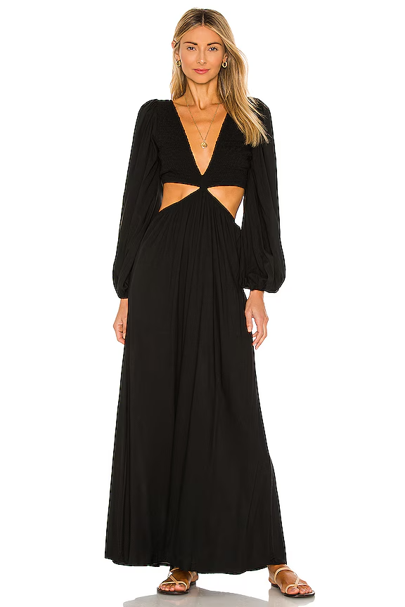 chinese dress ladies Bruna Strapless White Maxi Dress