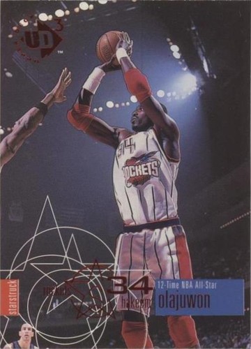 1997-98 Upper Deck UD3 #37 Hakeem Olajuwon | eBay