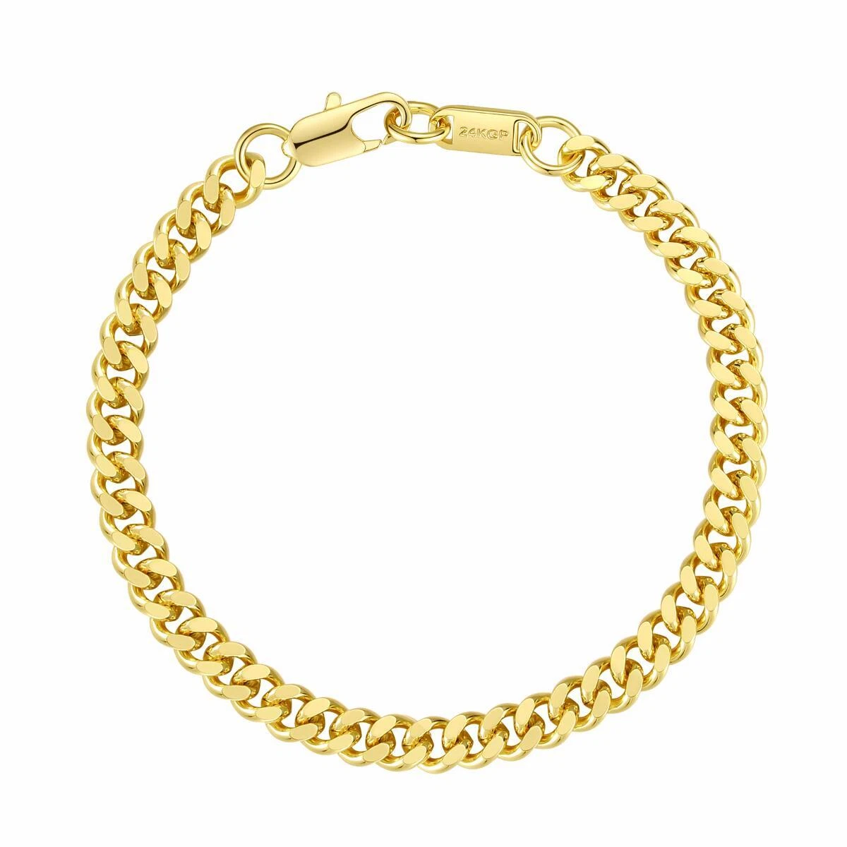 Ladies curb bracelet sale