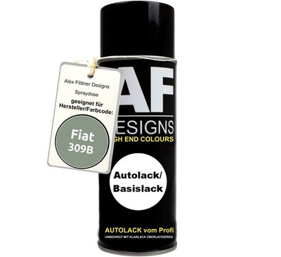 Für Fiat 309B Verde Libero E Bello Spraydose Basislack Sprühdose 400ml