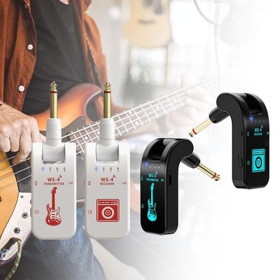 2,4G Wireless Gitarre System Wiederaufladbare für Musik Aufnahme Ausrüstung