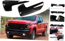 Mirror Cap Cover Trim Replace for 2019-2025 Chevy Silverado/GMC Sierra Black