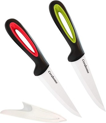 Ceramic knife Super Sharp 4-inch Utility Knife Fruit Paring Knife Set with