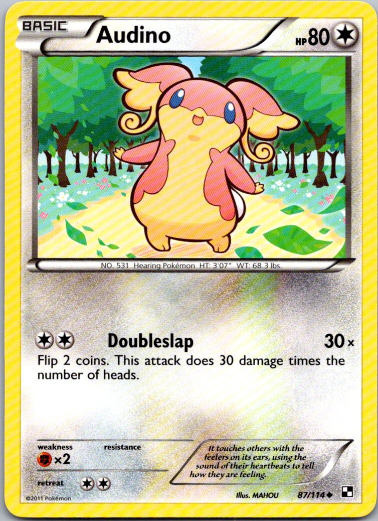 Black and White #87/114 Audino