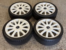 17” Genuine Ford Fiesta ST150 Alloy Wheels & Tyres 4X108