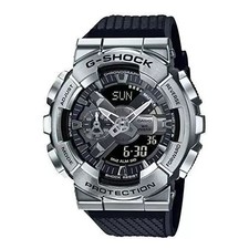 G Shock GM-110-1AJF Silver Metal Cover Shock-Resist Digital Men s Watch