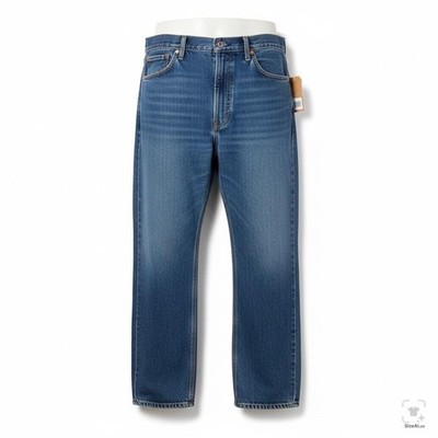 Levis 505 Jeans Mens 52x32 Big & Tall Blue Medium Wash Straight