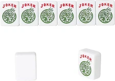 8 Pieces American Mahjong Joker Tiles, Mahjong Accessories (Standard Size 1.2”,T