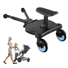 Universal Stroller Board with Detachable Seat,Stroller Glider Board Suitable for