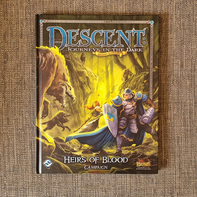 Descent Journeys In The Dark 2nd Edition Heirs of Blood Campaign Book