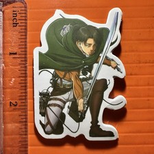 Levi Ackerman Attack On Titan Anime Decal Sticker Free Shipping